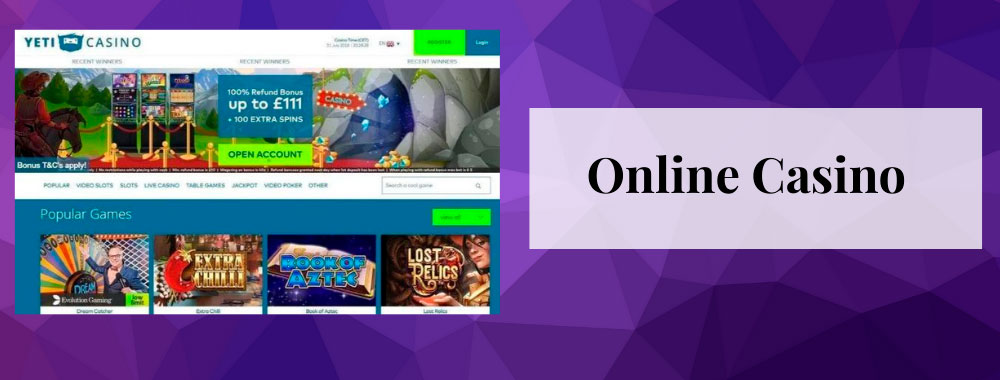 best Yeti online casino