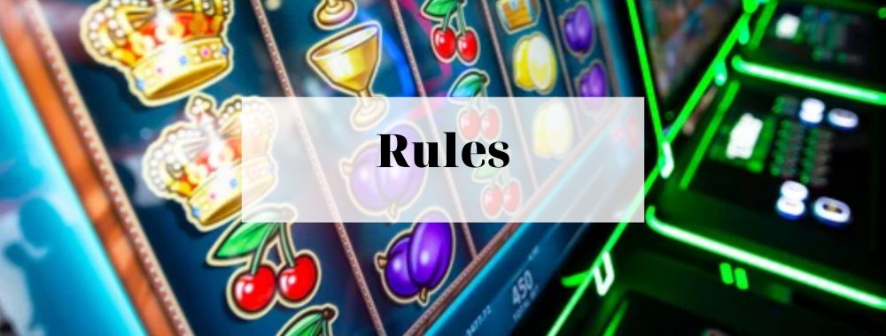 Main online slots rules for gambling in India